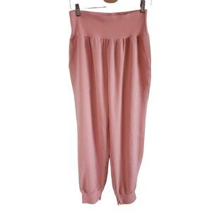 Tracies Woman Size L Textured Joggers with Comfort Band at Waist and Ankles Poly